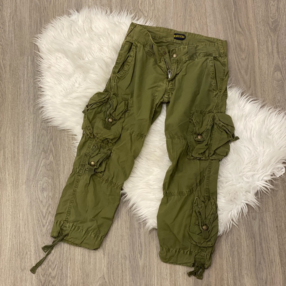 Ralph Lauren Rugby Cargo Capri - True Army Green